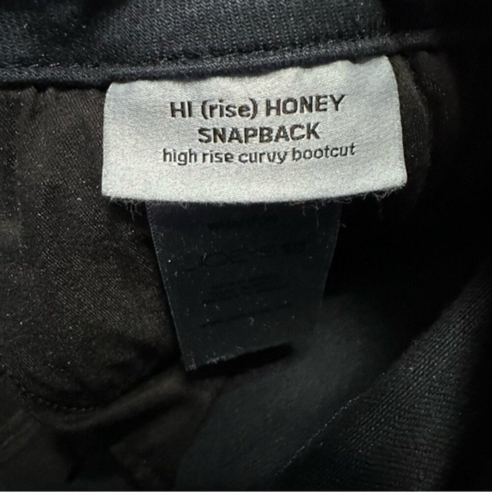 JOE’S Jeans Honey Snapback Bootcut Dark Wash High Rise XS 32” Y2K Denim - Picture 9 of 14